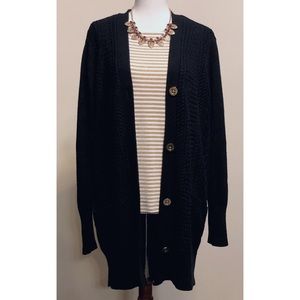 Adrienne Vittadini Oversized Cardigan